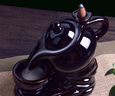 Incense Flow Teapot | Ceramic incense holder, Incense ...