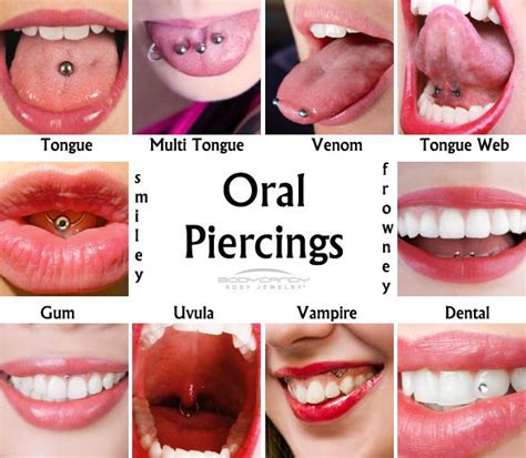 Oral Piercings Piercing Smiley Tongue Piercing Jewelry Mouth