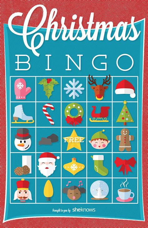 Festive Bingo Game Will Keep Kids Occupied Throughout The Holidays