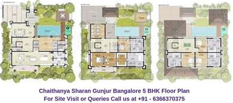 5 Bhk Villa Floor Plan Floorplansclick