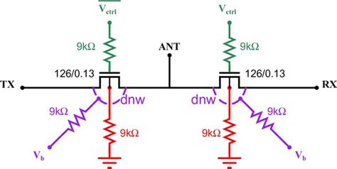 I made this soft latch switch circuit on both breadboard and perfboard, and after the complete connections on perfboard, my hardware looked like this Schematic of an SPDT T/R switch with double-well body ...