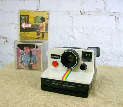 1970s Polaroid Onestep Sx 70 Camera With Original
