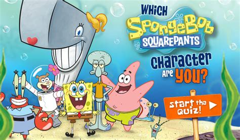 Which Spongebob Character Are You Encyclopedia Spongebobia Fandom