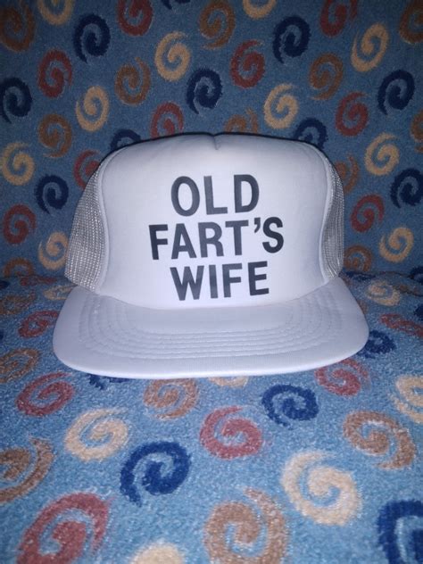 90s Vintage Old Farts Wife Trucker Cap Mens Fashion Watches And Accessories Caps And Hats On