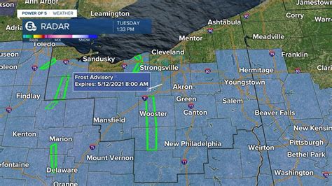 Frost Advisory Issued For Most Of Northeast Ohio