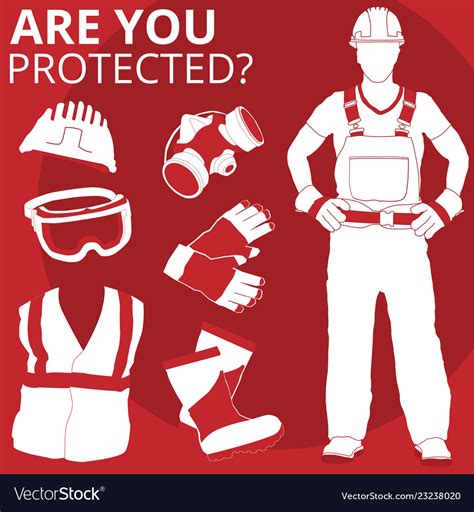 Personal Protective Equipment Royalty Free Vector Image