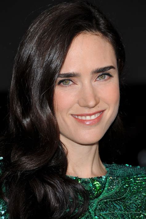 Natural Looking Brows Jennifer Connelly Celebrity Eyebrows Straight