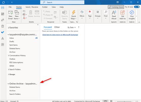 How To Enable And Use Outlook Online Archive For Office 365 Summa Lai