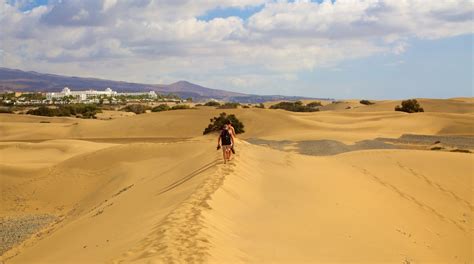 Maspalomas Dunes In Canary Islands Uk