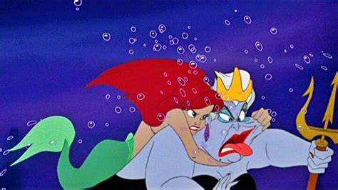Ariel Y Ursula Girl Fights Disney The Little Mermaid