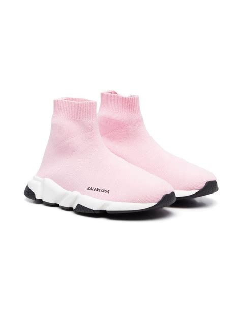 Balenciaga Kids Speed LT sneakers pink | MODES