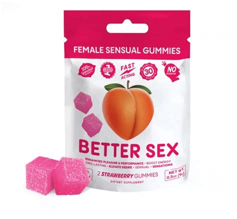 better sex female enhancement gummies 2pc pack