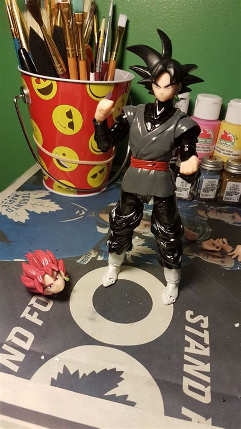 Goku Black Dragonball Z Custom Action Figure