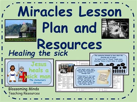 Jesus Miracles Ks2 Re Plan And Resources Jesus Heals The Sick