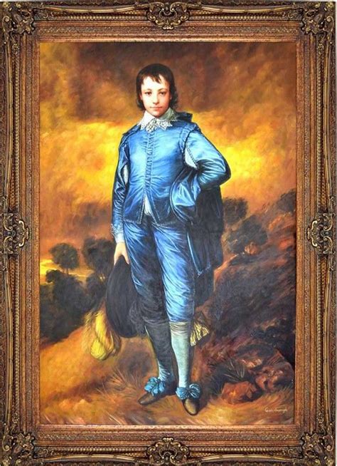 The Blue Boy By Thomas Gainsborough Blue Boy Painting Thomas