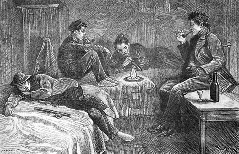 London Opium Den 1890 Drawing By Granger Pixels