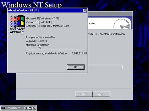 Little Discovery In Windows Nt 50 Build 1743 Betaarchive