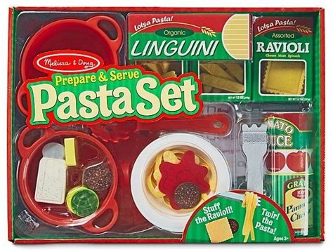 Melissa And Doug Prepare And Serve Pasta Play Set Ages 3 Kids