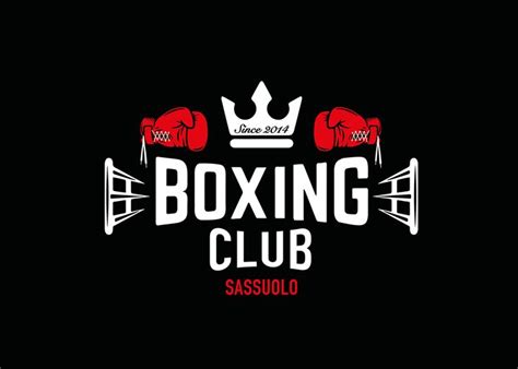Logo Boxing Club Sassuolo On Behance Boxing Club Boxing Gym Design