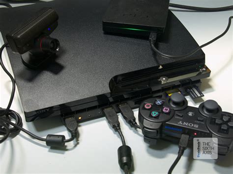 Slim Ps3 Gets More Usb Ports Card Reader Add On