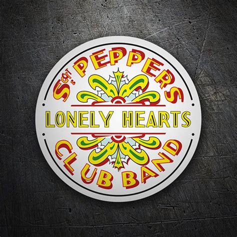 Pegatina Sgt Peppers Lonely Hearts Club Band