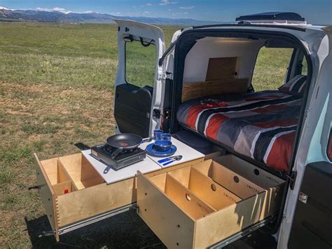 Ram Promaster Van Life Diy Van Camping Camper Conversion Custom Vans Roof Rack Foam