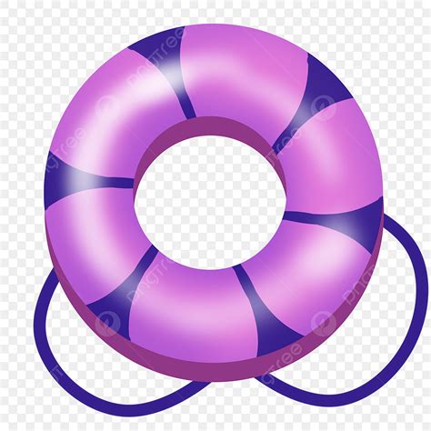 Swim Ring Clipart Transparent PNG Hd Beautiful Purple Swimming Ring