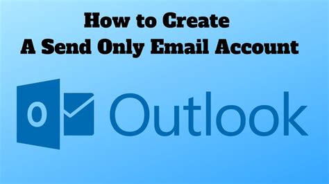 How To Create A Send Only Email Account Youtube