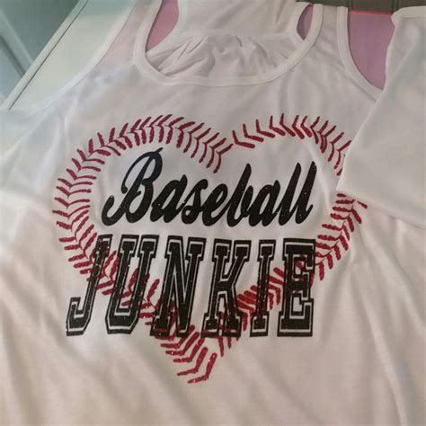 Baseball Junkie Shirt Baseball Mom Shirts Baseball Season Etsy Junkie Shirts Fan Shirts