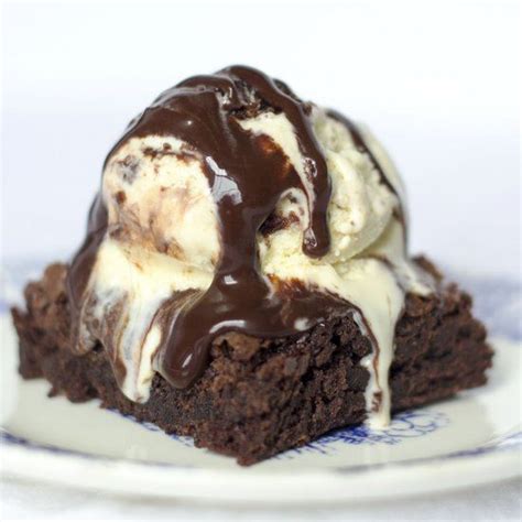 Hot Fudge Brownie Ice Cream