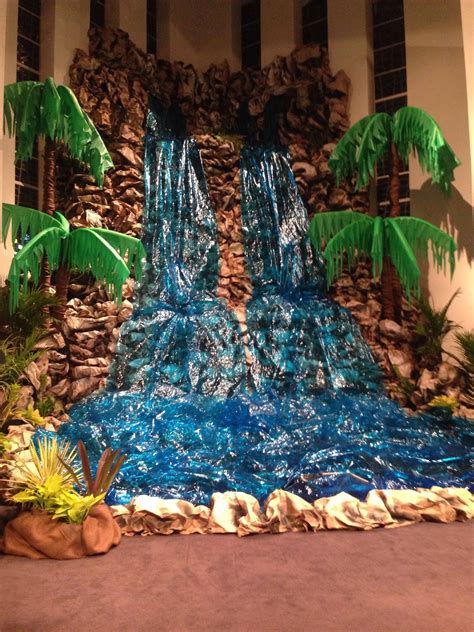 A Is For Awesome Waterfall Vbs Crafts Jungle Theme