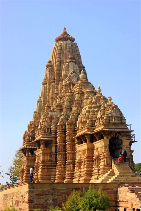 Kandariya Mahadeva Temple Indian Architecture Khajuraho