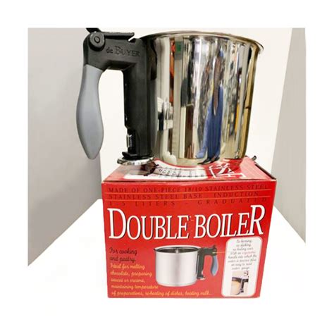 Double Boiler Bain Marie Cooker 15l By De Buyer Core Catering