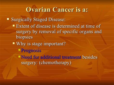 Ovarian Cancer Treatment Options After Diagnosis