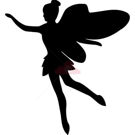 Fairy Silhouette Template Fairy Silhouette Fairy Templates Fairy