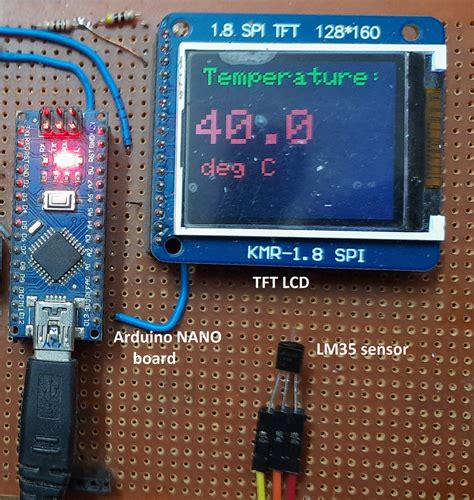 Sensor Value Display On Tft Lcd Using Arduino Part I