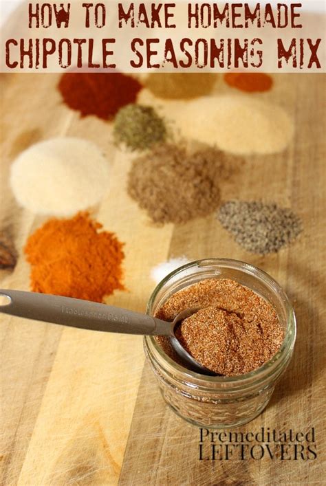 Always affordable and at once both decorative and functional, concrete even though the quantity of requisite materials will vary in keeping with the ambitiousness of your vision, you can use the steps below to make concrete. How to Make Chipotle Seasoning Mix - Recipe and Tips