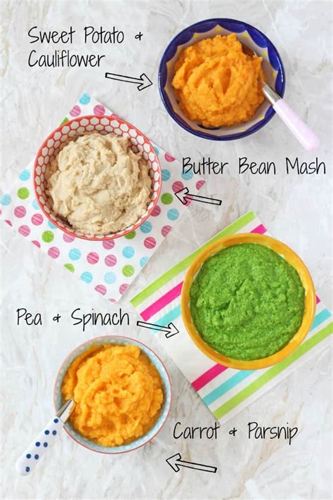 4 Baby Puree Recipes That Make Great Side Dishes Top Tip For Weaning