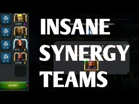 Guides and information for marvel contest of champions (mcoc). Insane Synergy Teams | Marvel Contest Of Champions - YouTube