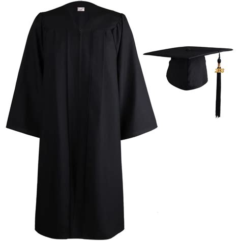 Buy Osbo Gradseason Unisex Matte Adult Graduation Gown Cap Tassel Set