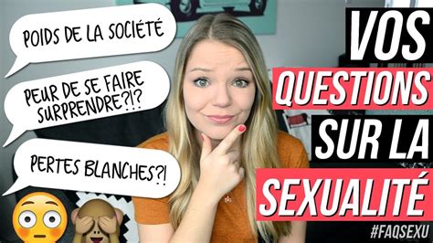 vos questions sur la sexualité faqsexu 🍑 Éducation sexuelle ep 7 youtube