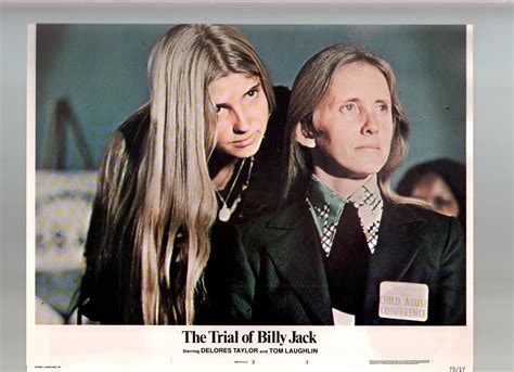 Trial Of Billy Jack Tom Laughlin Delores Taylor 11x14 Color Lobby Card