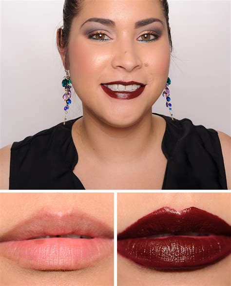 Too Faced Chocolate Cherries Melted Liquified Long Wear Lipstick Review