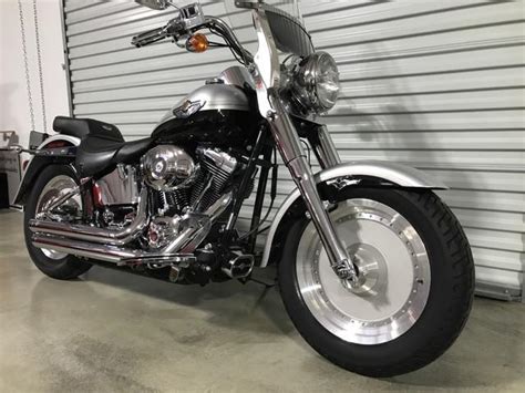 I had my hd fatboy painted it came out perfect, scott exceeded my expectations on price i brought him all my harley davidson street glide custom parts after meeting with them. 2003 Harley Davidson FatBoy 100th Anniversary Stock ...