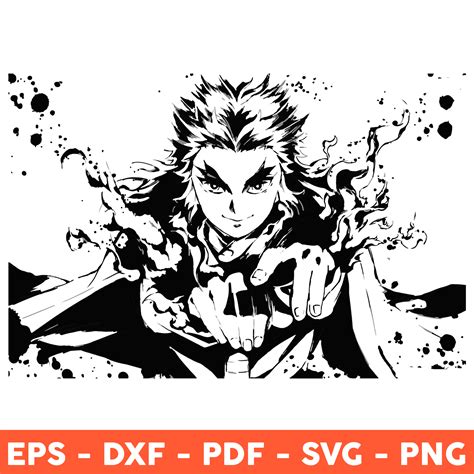 Kimetsu No Yaiba Logo Svg Anime Svg Demon Slayer Svg Kimetsu No