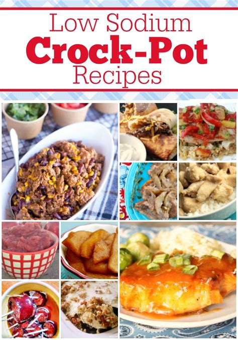 Desserts and other sweet noms can often take a lot of time and create a massive mess, but the following 11 recipes are perfect for when you want to keep it simple and step away for the day. 170+ Low Sodium Crock-Pot Recipes! | Heart healthy recipes ...