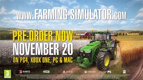 Farming Simulator 19 Animals Trailer Xbox One Youtube