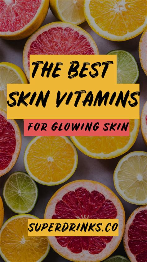 Yes, the antioxidant is that universal and that important. The 33 Best Skin Foods + Vitamins for Clear and Glowing ...