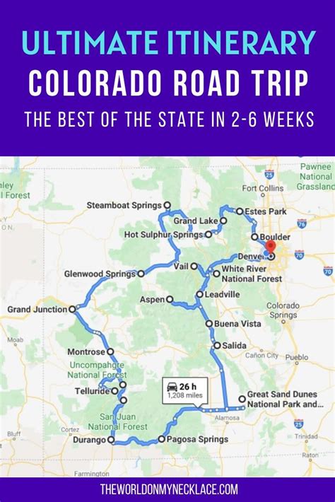 Ultimate Colorado Road Trip Itinerary To See The Best Of The State