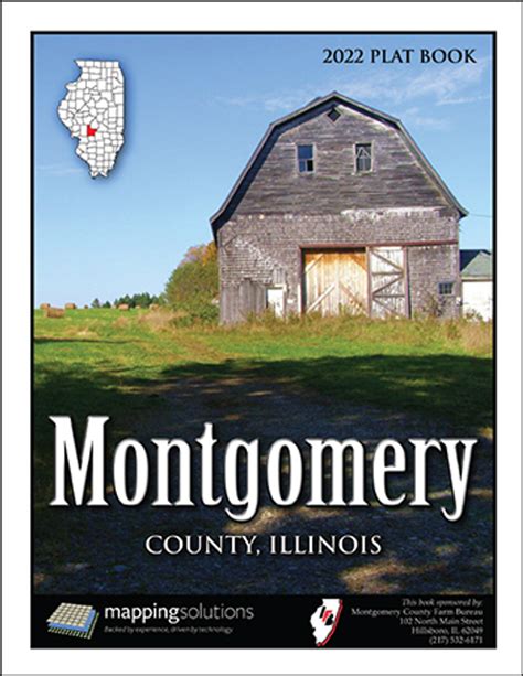 Montgomery County Illinois 2022 Plat Book Mapping Solutions